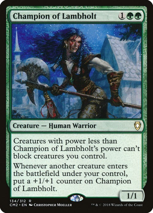 Champion of Lambholt ~ Commander Anthology 2 [ EX ] [ Magic MTG ]