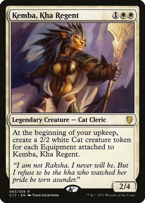 Kemba, Kha Regent ~ Commander 2017 [ NM ] [ Magic MTG ]