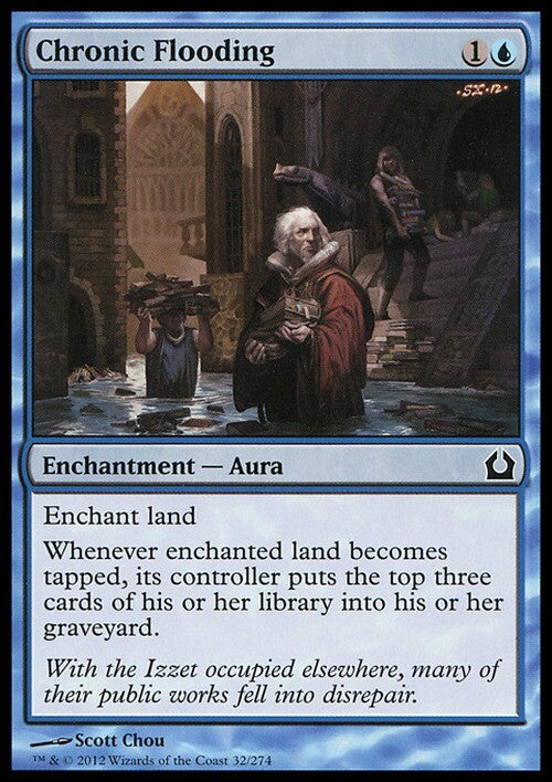 Chronic Flooding ~ Return to Ravnica [ EX ] [ Magic MTG ]