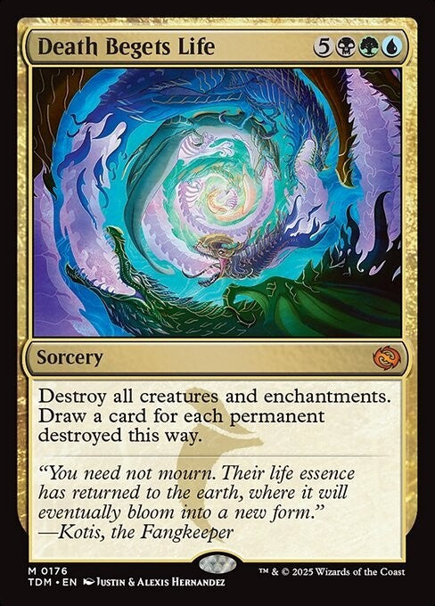 Death Begets Life ~ Tarkir: Dragonstorm [ NM ] [ Magic MTG ]