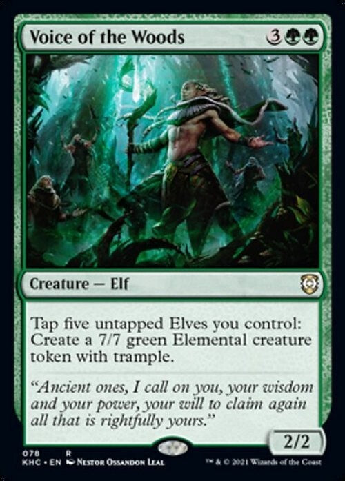 Voice of the Woods ~ Commander: Kaldheim [ NM ] [ Magic MTG ]