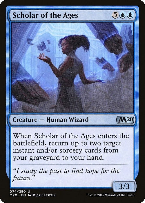 Scholar of the Ages ~ Core 2020 [ EX ] [ Magic MTG ]