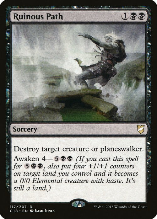 Ruinous Path ~ Commander 2018 [ EX ] [ MTG ]