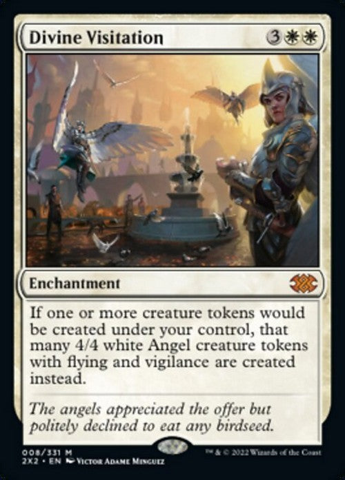Divine Visitation ~ Double Masters 2022 [ NM ] [ Magic MTG ]