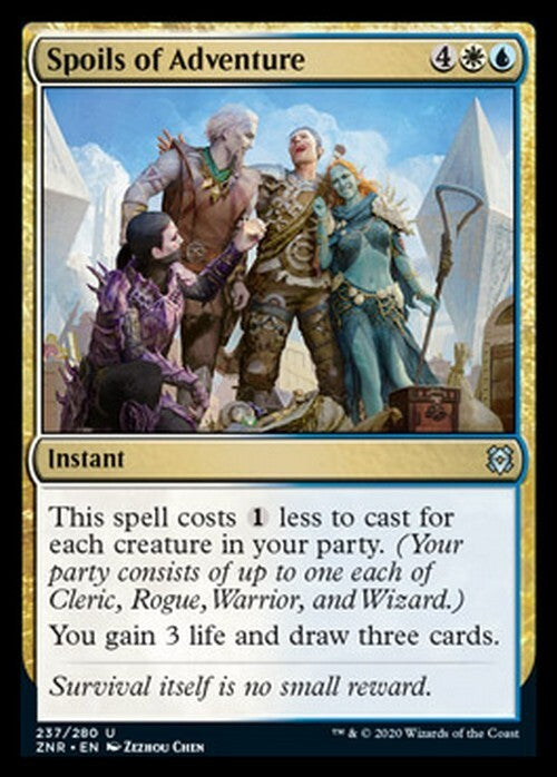 Spoils of Adventure ~ Zendikar Rising [ NM ] [ Magic MTG ]