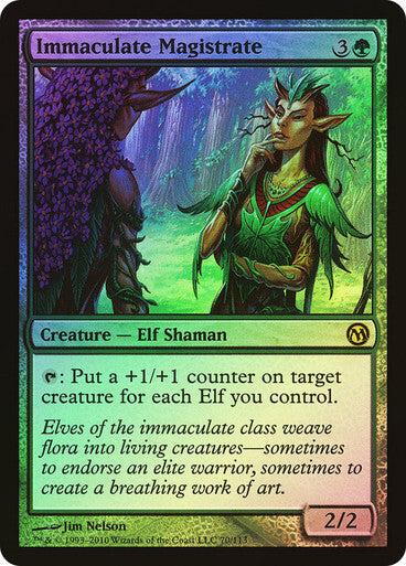 FOIL Immaculate Magistrate ~ Duels of the Planeswalkers [ PL ] [ Magic MTG ]