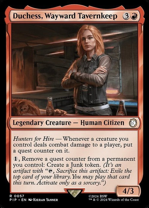 Duchess, Wayward Tavernkeep ~ Commander: Fallout [ NM ] [ Magic MTG ]