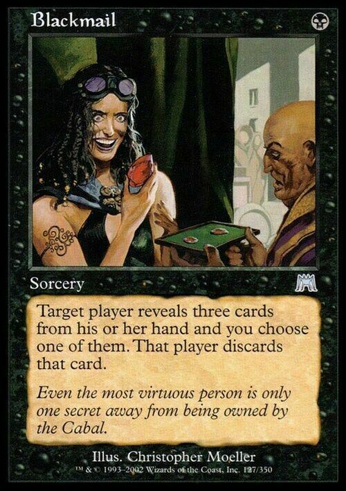 Blackmail ~ Onslaught [ EX ] [ Magic MTG ]