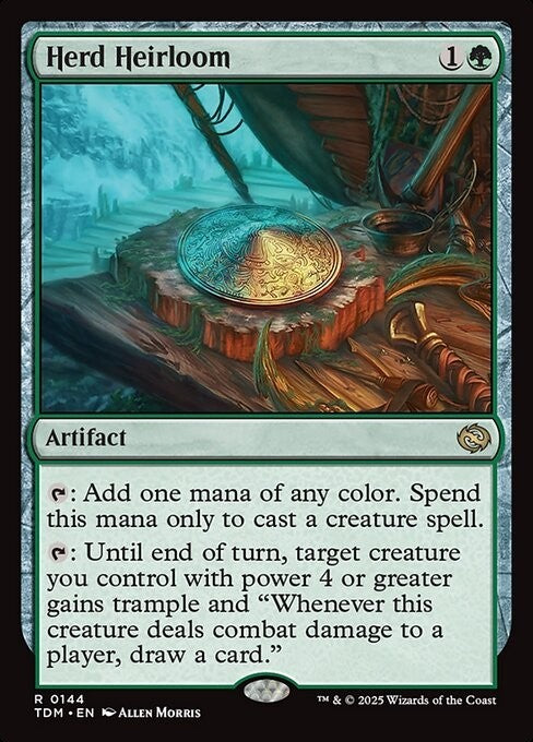 Herd Heirloom ~ Tarkir: Dragonstorm [ NM ] [ Magic MTG ]