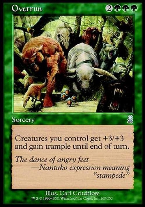 Overrun ~ Odyssey [ EX ] [ Magic MTG ]