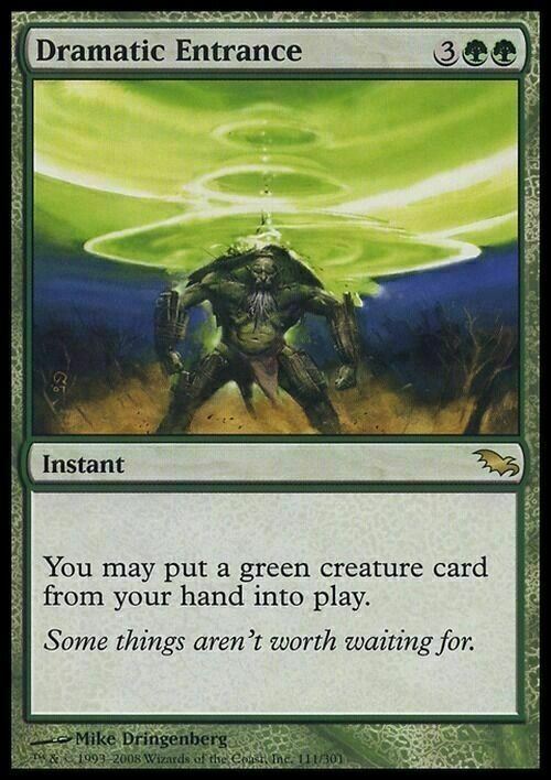 Dramatic Entrance ~ Shadowmoor [ EX ] [ Magic MTG ]