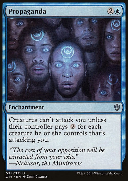 Propaganda ~ Commander 2016 [ EX ] [ Magic MTG ]