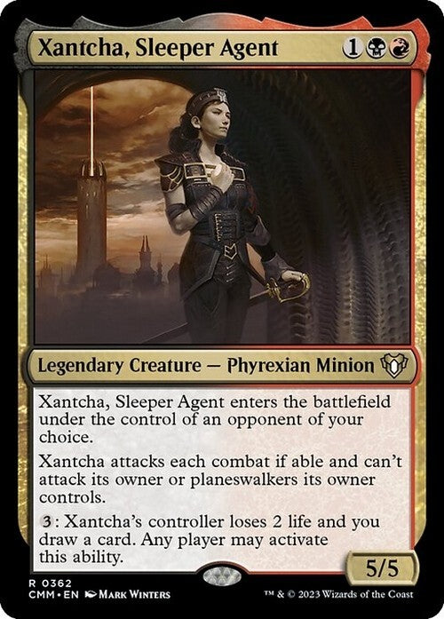 Xantcha, Sleeper Agent ~ Commander Masters [ NM ] [ Magic MTG ]