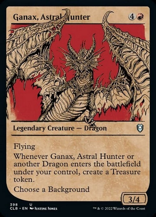 SHOWCASE Ganax, Astral Hunter ~ Commander Legends 2 [ NM ] [ Magic MTG ]
