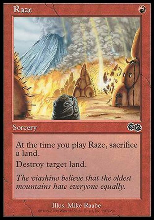 Raze ~ Urza's Saga [ EX ] [ Magic MTG ]