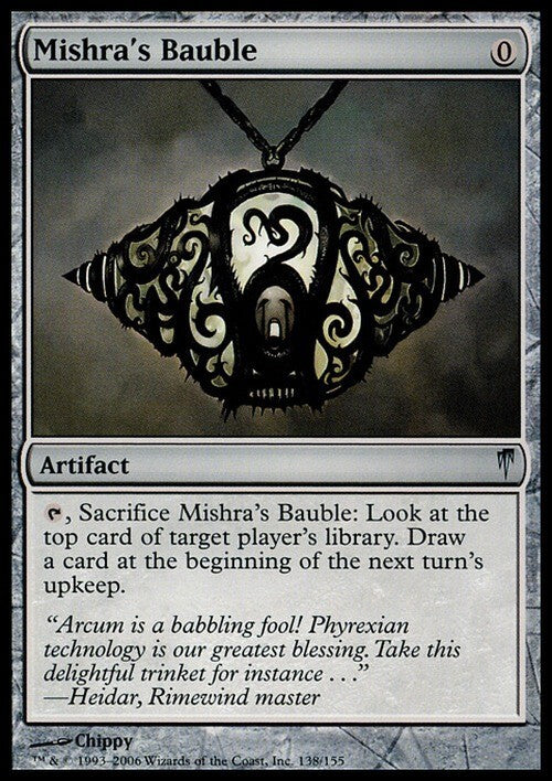 Mishra's Bauble ~ Coldsnap [ PLAYED ] [ Magic MTG ]