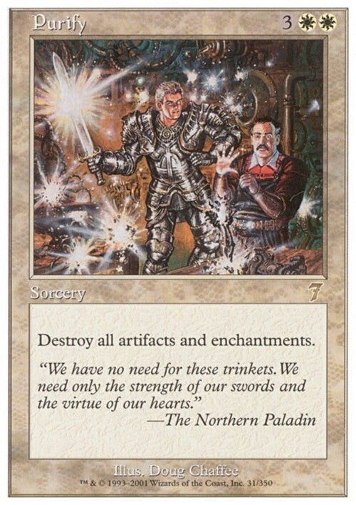 Purify ~ Seventh Edition [ EX ] [ Magic MTG ]