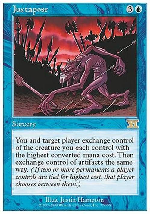 Juxtapose ~ Sixth Edition [ EX ] [ Magic MTG ]