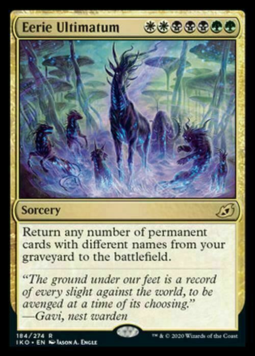 Eerie Ultimatum ~ Ikoria: Lair of Behemoths [ NM ] [ Magic MTG ]