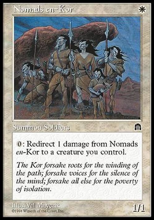 Nomads en-Kor ~ Stronghold [ EX ] [ Magic MTG ]