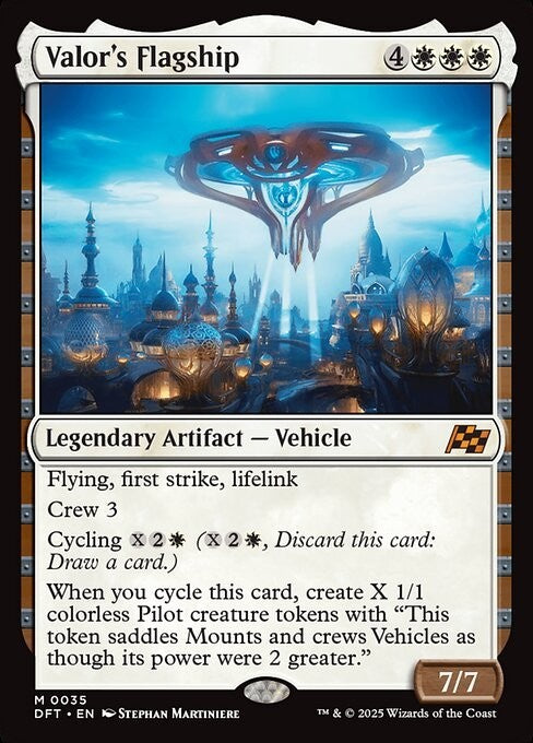 Valor's Flagship ~ Aetherdrift [ NM ] [ Magic MTG ]