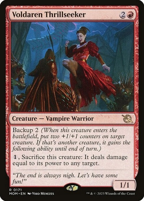 Voldaren Thrillseeker ~ March of the Machine [ NM ] [ Magic MTG ]