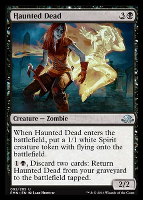 Haunted Dead ~ Eldritch Moon [ EX ] [ Magic MTG ]