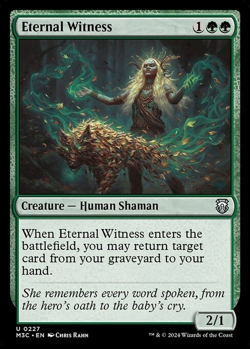 Eternal Witness ~ Commander: Modern Horizons 3 [ NM ] [ Magic MTG ]