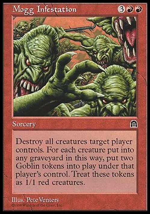 Mogg Infestation ~ Stronghold [ EX ] [ Magic MTG ]
