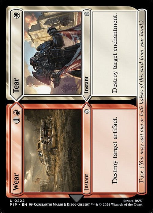 Wear / Tear ~ Commander: Fallout [ NM ] [ Magic MTG ]