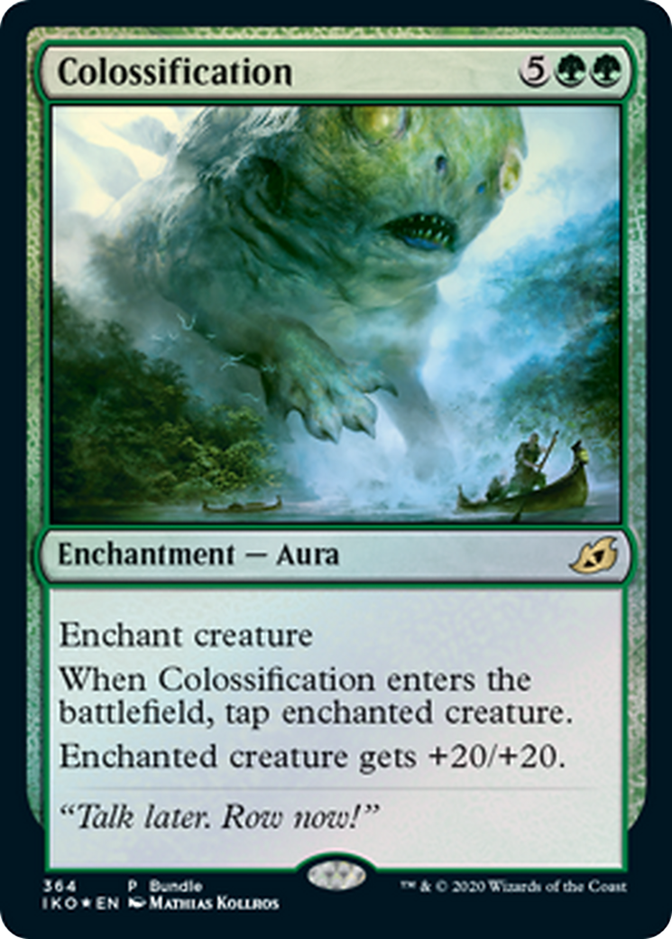 FOIL Colossification ~ Promo Ikoria [ NM ] [ Magic MTG ]