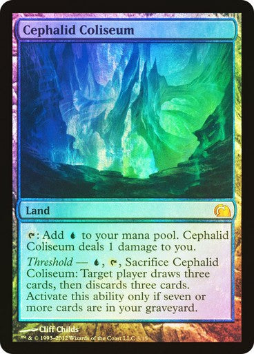 FOIL Cephalid Coliseum ~ From the Vault [ EX ] [ Magic MTG ]