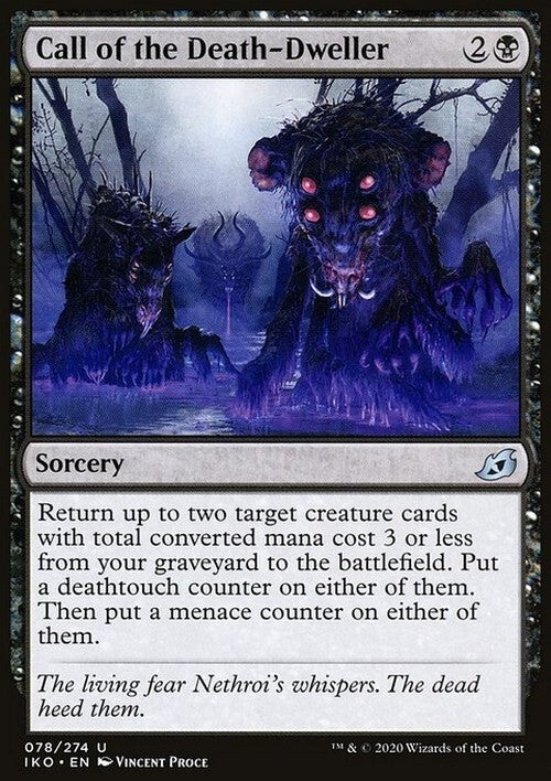 Call of the Death-Dweller ~ Ikoria [ NM ] [ Magic MTG ]