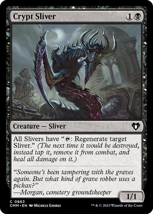 Crypt Sliver ~ Commander Masters [ NM ] [ Magic MTG ]