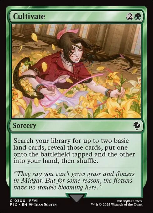 Cultivate ~ Commander: Final Fantasy [ NM ] [ Magic MTG ]