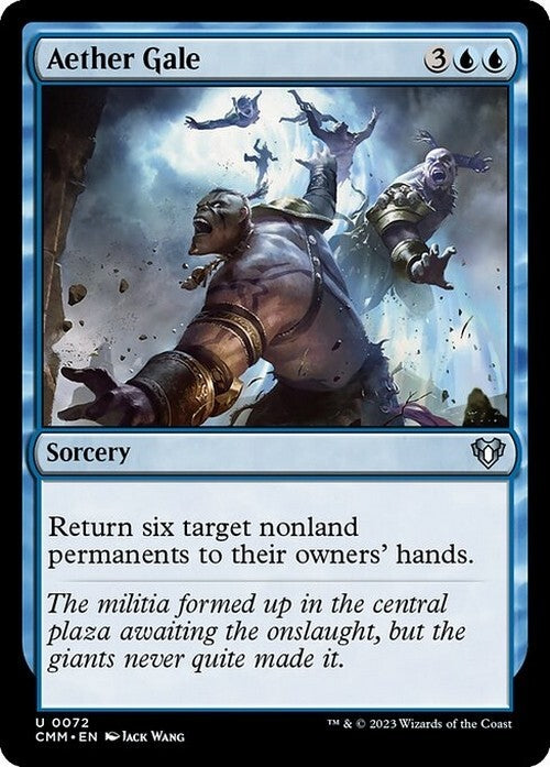 Aether Gale ~ Commander Masters [ NM ] [ Magic MTG ] - London Magic Traders Ltd