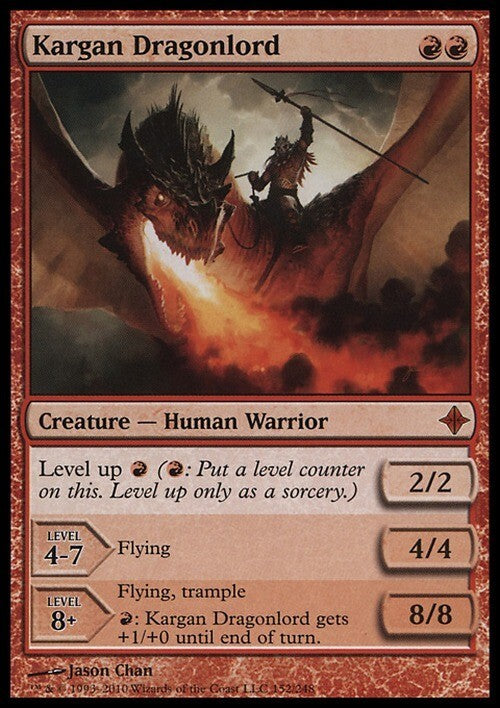 Kargan Dragonlord ~ Rise of the Eldrazi [ EX ] [ Magic MTG ]