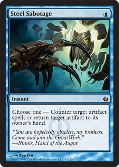Steel Sabotage ~ Mirrodin Besieged [ EX ] [ Magic MTG ]