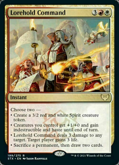 Lorehold Command ~ Strixhaven [ NM ] [ Magic MTG ]