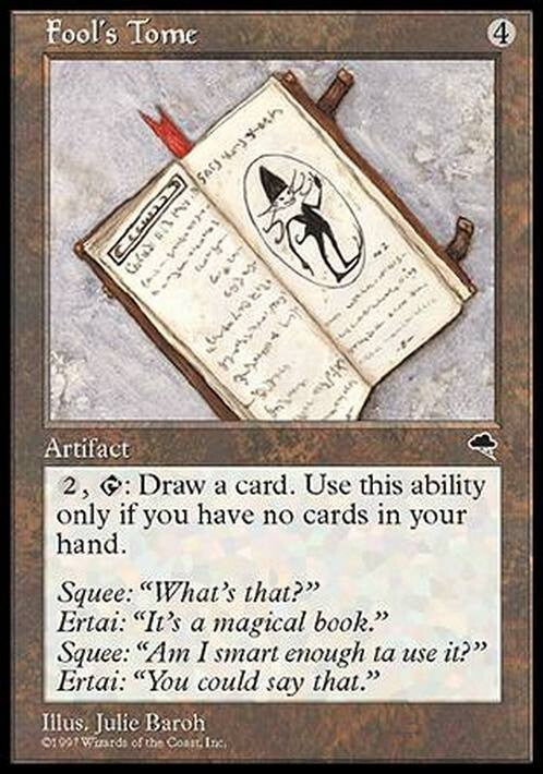 Fool's Tome ~ Tempest [ EX ] [ Magic MTG ]