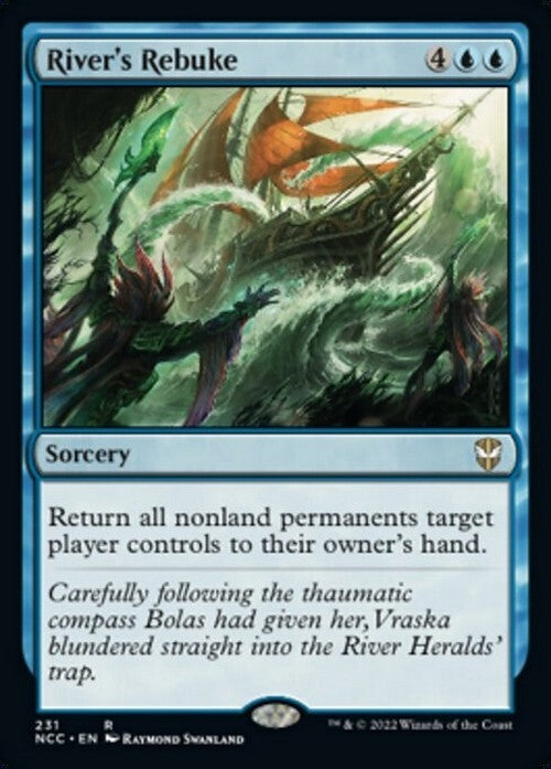 River's Rebuke ~ Commander: Streets of New Capenna [ NM ] [ Magic MTG ]