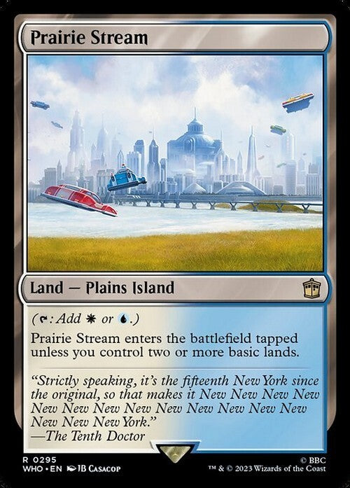 Prairie Stream ~ Commander: Doctor Who [ NM ] [ Magic MTG ]