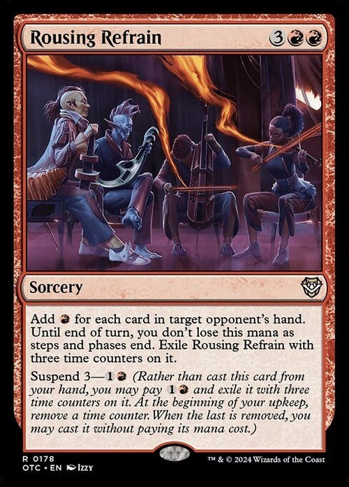 Rousing Refrain ~ Commander: Outlaws of Thunder Junction [ NM ] [ Magic MTG ]