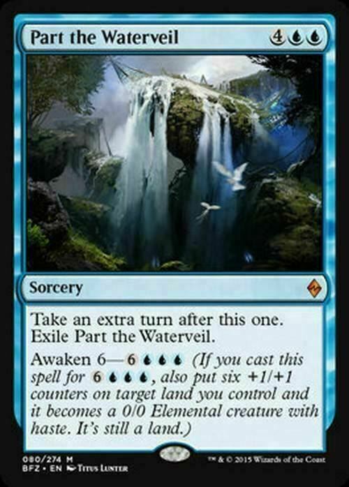 Part the Waterveil ~ Battle for Zendikar [ EX+ ] [ Magic MTG ]