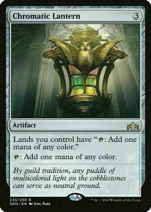 Chromatic Lantern ~ Guilds of Ravnica [ EX ] [ Magic MTG ]