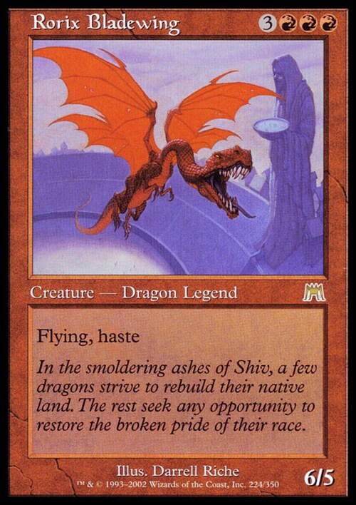 Rorix Bladewing ~ Onslaught [ EX ] [ Magic MTG ]