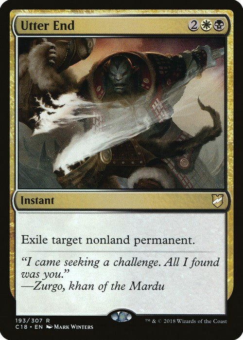 Utter End ~ Commander 2018 [ NM ] [ Magic MTG ]