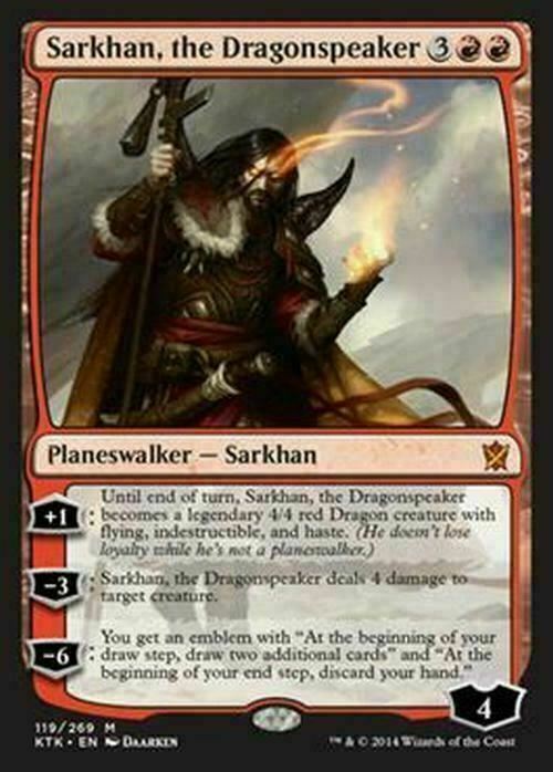 Sarkhan, the Dragonspeaker ~ Khans of Tarkir [ EX ] [ Magic MTG ]