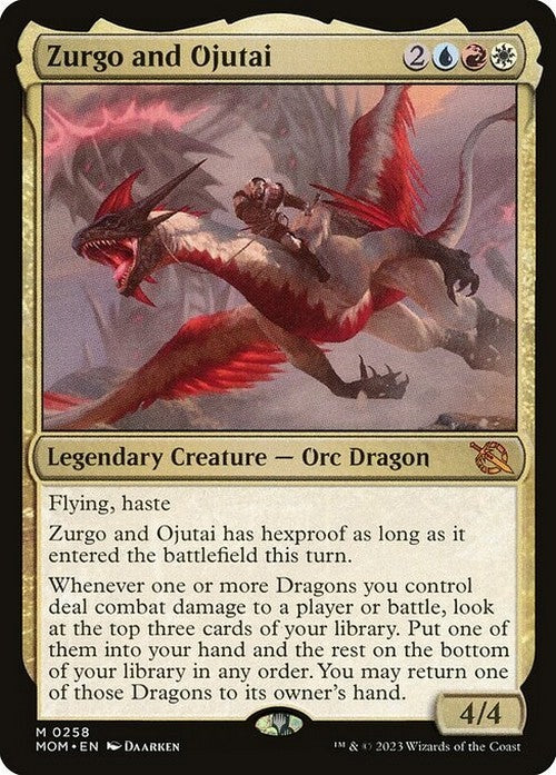 Zurgo and Ojutai ~ March of the Machine [ NM ] [ Magic MTG ]