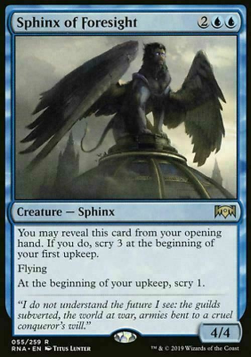 Sphinx of Foresight ~ Ravnica Allegiance [ NM ] [ Magic MTG ]